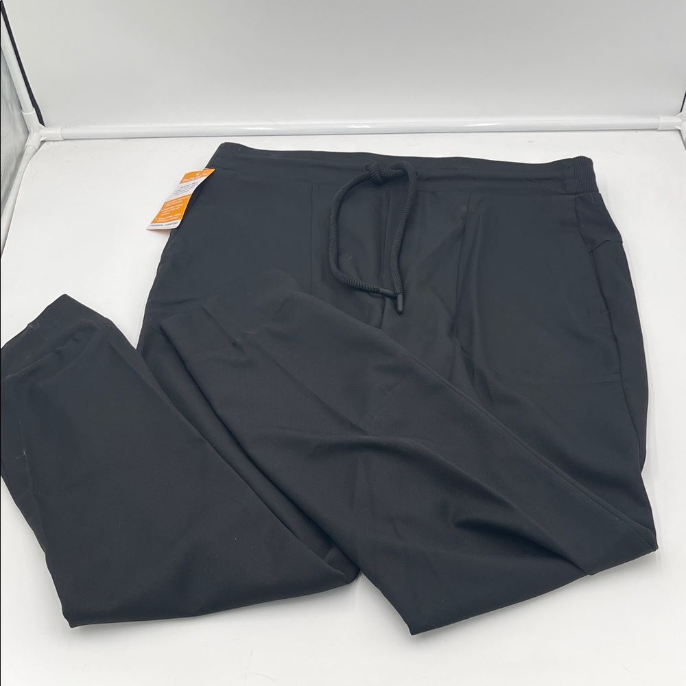 Haggar Men's Black Jogger Pants